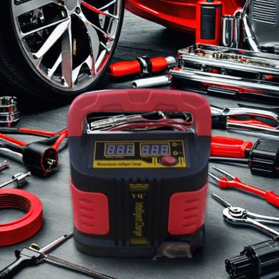 Tiroflx General 15A Inteligentna ładowarka akumulatorów samochodowych 12V/24V dla samochodów i motocykli