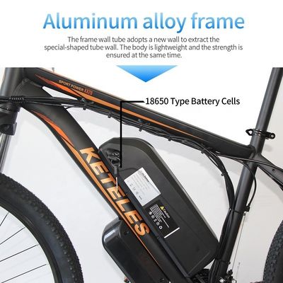 Elektryczny rower górski 26&quot; E-Bike z akumulatorem litowym 48V 13Ah i silnym silnikiem 500W