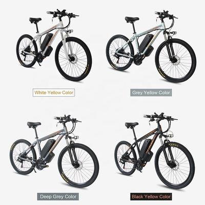 Elektryczny rower górski 26&quot; E-Bike z akumulatorem litowym 48V 13Ah i silnym silnikiem 500W