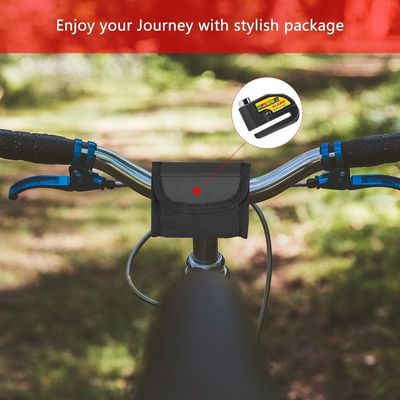 110dB Alarm wibracyjny Rower Zamek motocyklowy zabezpieczenie wodoodporne