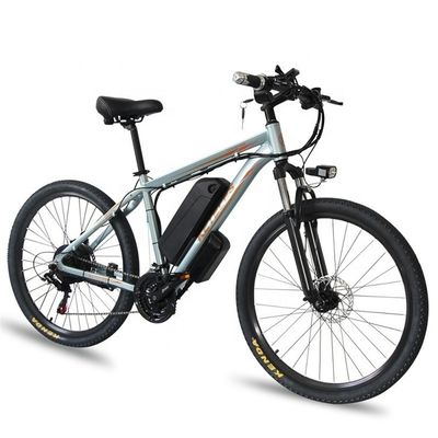 1000W 17.5AH Elektryczny rower górski 26 &quot;Mountain E-bike tylny węzeł silnika stop aluminium