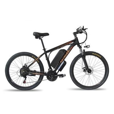 1000W 17.5AH Elektryczny rower górski 26 &quot;Mountain E-bike tylny węzeł silnika stop aluminium