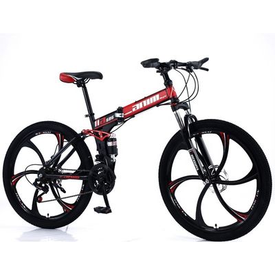 26 Inch Opp Bag 10 Pcs Mężczyźni Stalowy Mountain Bike z hamulcem dyskowym i aluminiowym widelcem