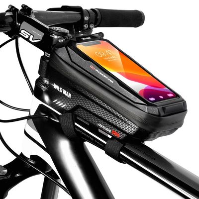 Wodoszczelny 6.6in Phone Case Touchscreen Bag for MTB Pack 1L Capacity Accessoires Rower