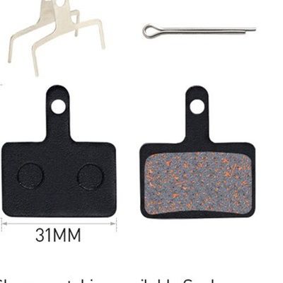 35x30.5mm Czerwony metalowy podkładki hamulcowe do żywicy MTB rowerowy górski dysk obrotowy podkładki hamulcowe