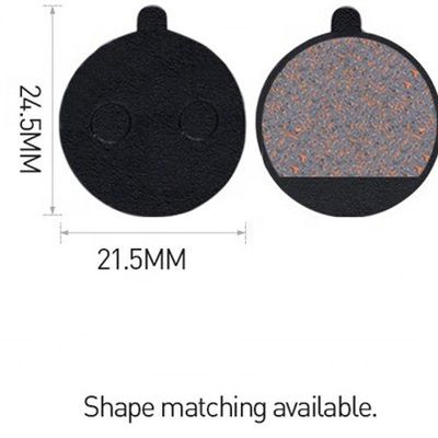 35x30.5mm Czerwony metalowy podkładki hamulcowe do żywicy MTB rowerowy górski dysk obrotowy podkładki hamulcowe
