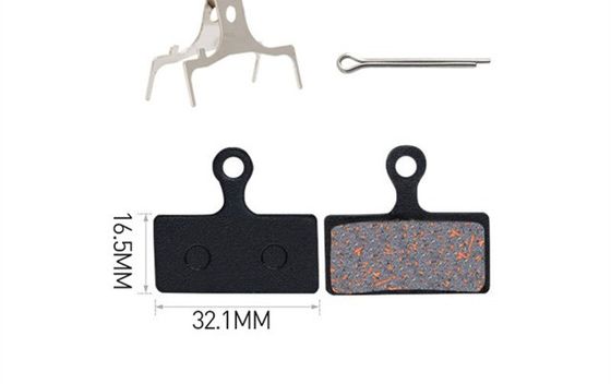 35x30.5mm Czerwony metalowy podkładki hamulcowe do żywicy MTB rowerowy górski dysk obrotowy podkładki hamulcowe