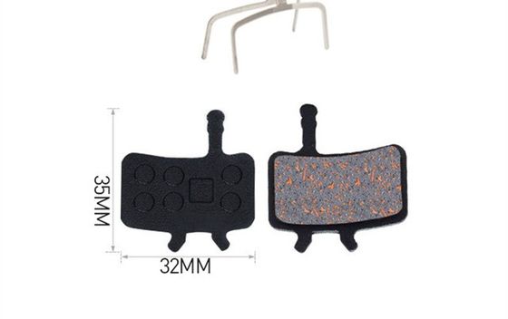 35x30.5mm Czerwony metalowy podkładki hamulcowe do żywicy MTB rowerowy górski dysk obrotowy podkładki hamulcowe