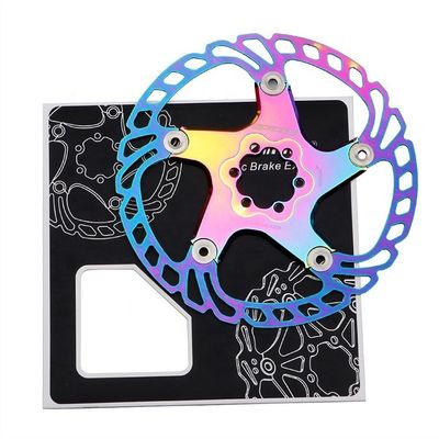 BMX RAINBOW 2021 Full CNC Road Bike Brake Disc 140/160/180/203mm Szybkie ochłodzenie
