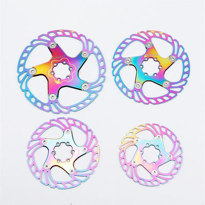 BMX RAINBOW 2021 Full CNC Road Bike Brake Disc 140/160/180/203mm Szybkie ochłodzenie