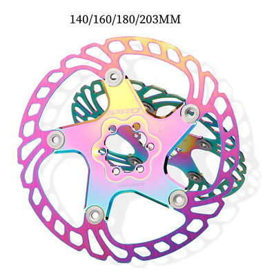BMX RAINBOW 2021 Full CNC Road Bike Brake Disc 140/160/180/203mm Szybkie ochłodzenie