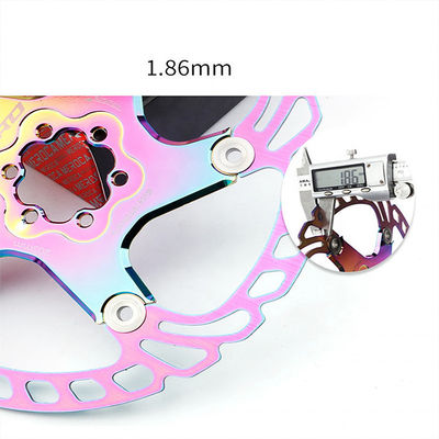 BMX RAINBOW 2021 Full CNC Road Bike Brake Disc 140/160/180/203mm Szybkie ochłodzenie