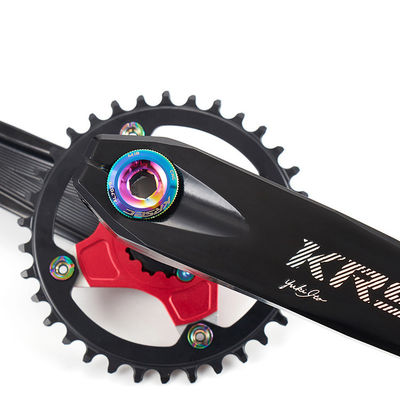Kategoria CRANK 2021 Kolorowe części rowerowe z aluminium M18/M20 MTB Crankset Cover Screw