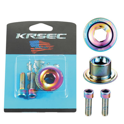 Kategoria CRANK 2021 Kolorowe części rowerowe z aluminium M18/M20 MTB Crankset Cover Screw