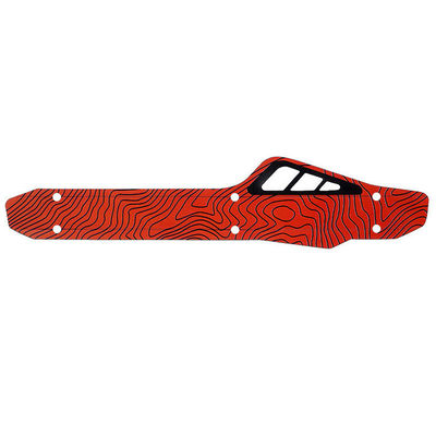 MTB Rower Frame Chain Guard Protector w kolorze czarnym 26x6.3x0.07cm dla rowerów i rowerów