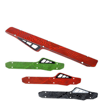 MTB Rower Frame Chain Guard Protector w kolorze czarnym 26x6.3x0.07cm dla rowerów i rowerów